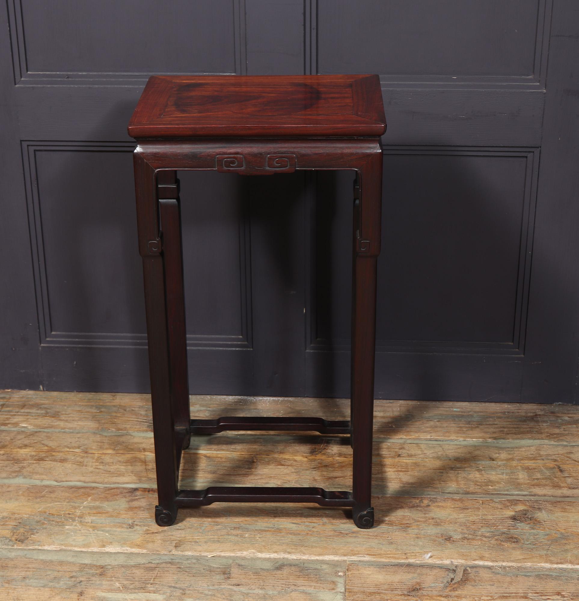 Late 19th Century Antique Chinese Plant Stand