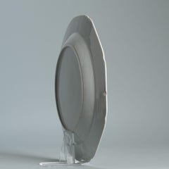 Antique Chinese Plate - Qianlong 1750 - Flowers - Porcelain Qing Dynasty China