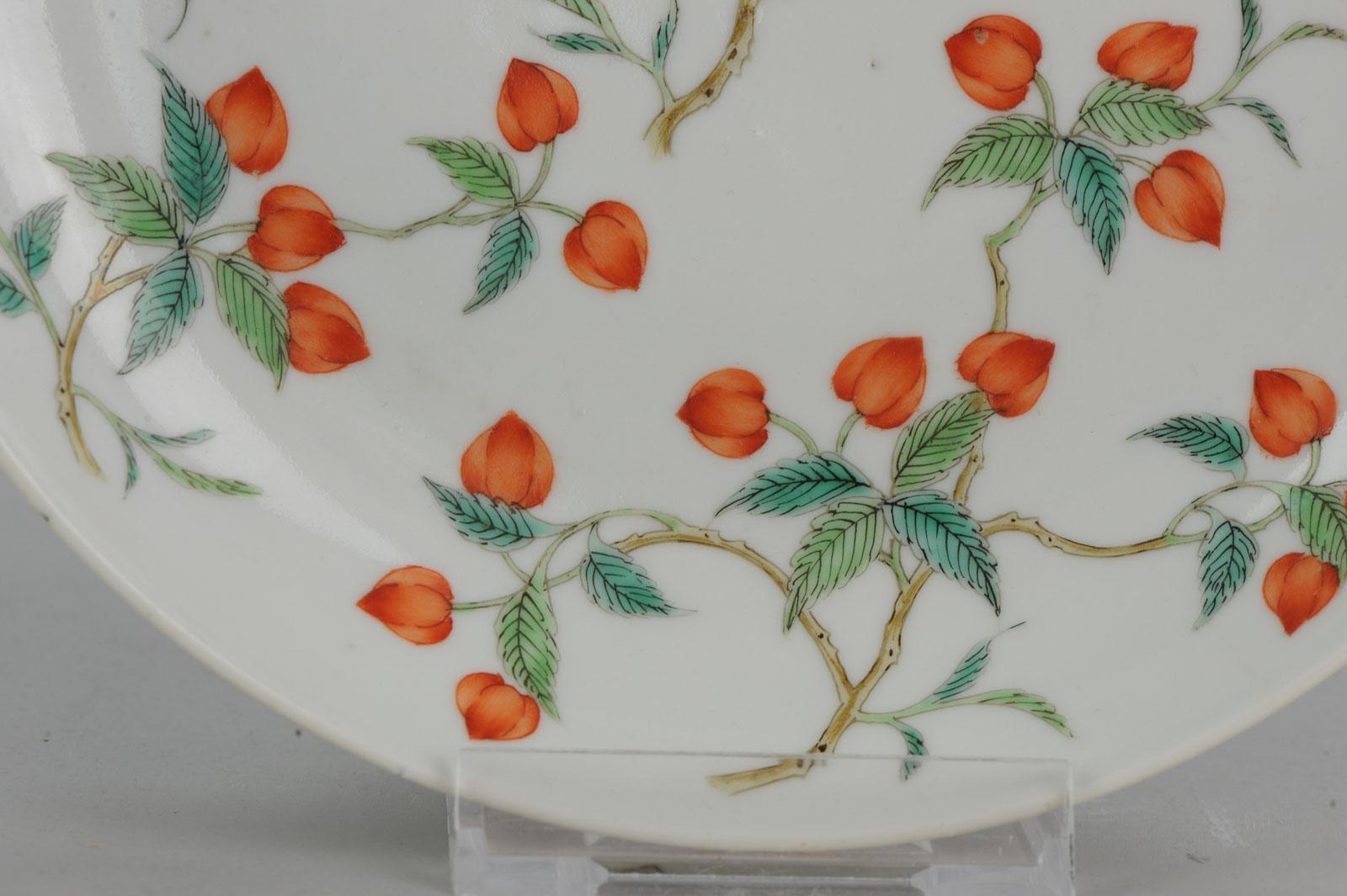 Antique Chinese Plate Qing Dynasty 19th Century Daoguang Porcelain Artist Marked 11