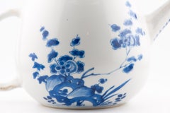 Antique Chinese Porcelain Blue & White Pot Flowers, Kangxi Period