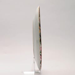 Antique Chinese Porcelain Cantonese Armorial Plate Figures Qing Daoguang, 19th C