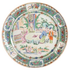 Antike kanonische figurale Porzellanfiguren aus chinesischem Porzellan, Qing Daoguang