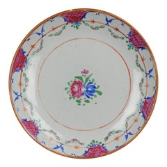 Antique Chinese Porcelain Charger Plate Qianglong Jiaqing Qing, ca 1780 - 1810
