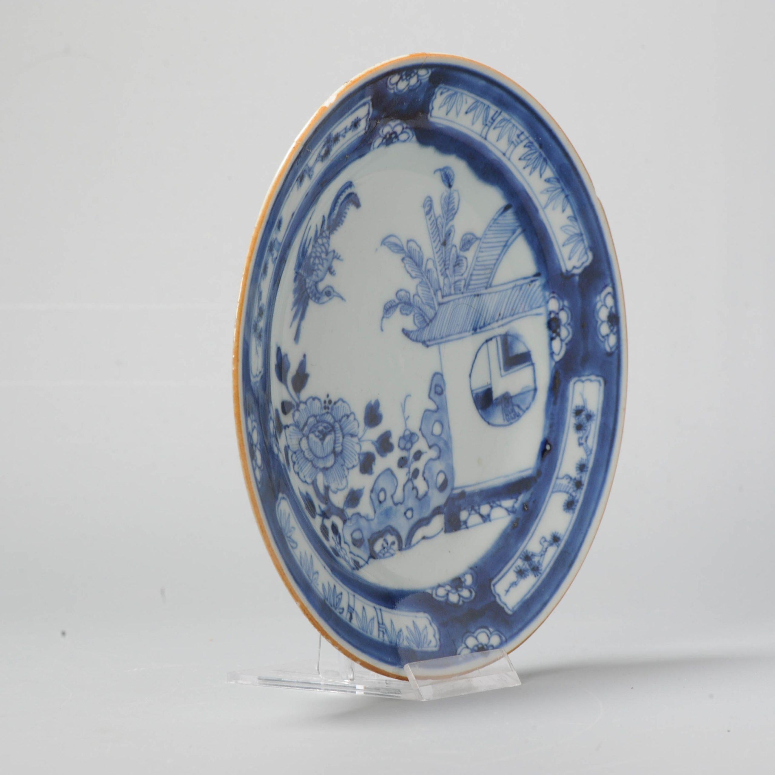 A very nice plate from the 18th century with the well know scene of 'Cuckoo in the house'.

Additional information:
Material: Porcelain & Pottery
Region of Origin: China
Period: 18th century, 19th century Qing (1661 - 1912)
Original/Reproduction: