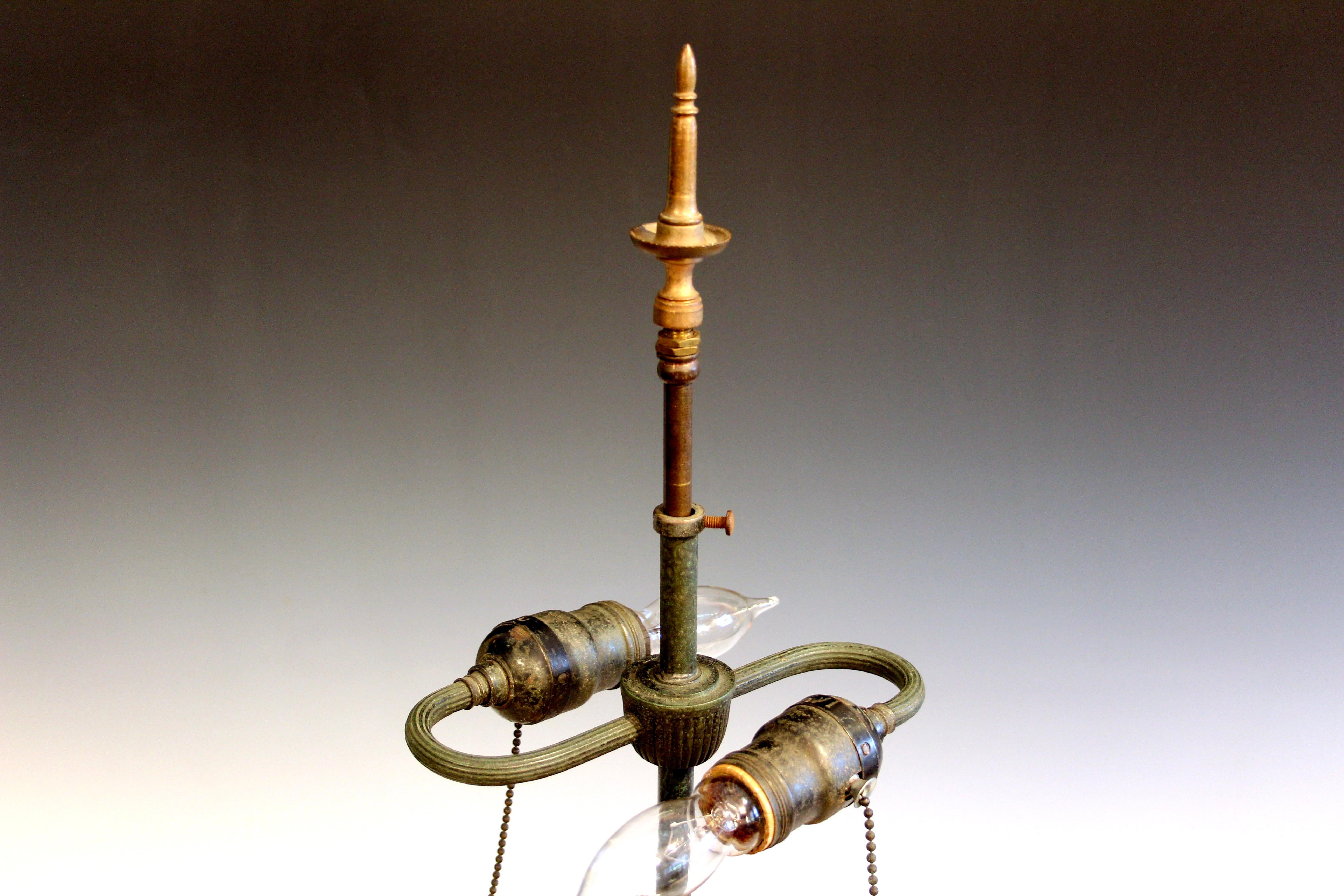 Antike Famille Verte-Lampe aus chinesischem Porzellan, Famille Verte, alte Ingwerglas 5