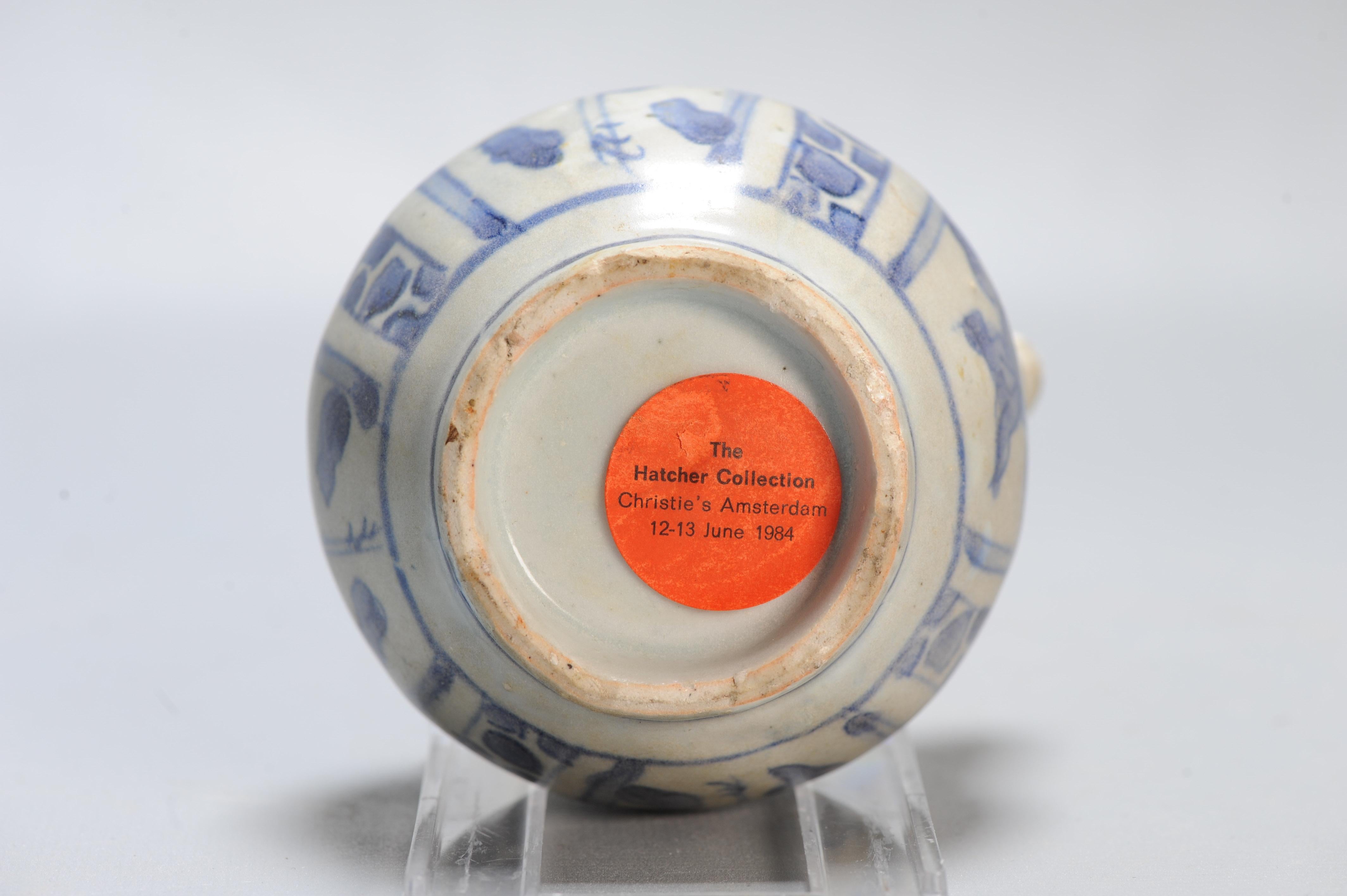 Antique Chinese Porcelain Hatcher Cargo Kraak Ghendi porcelain Flying Cranes 10