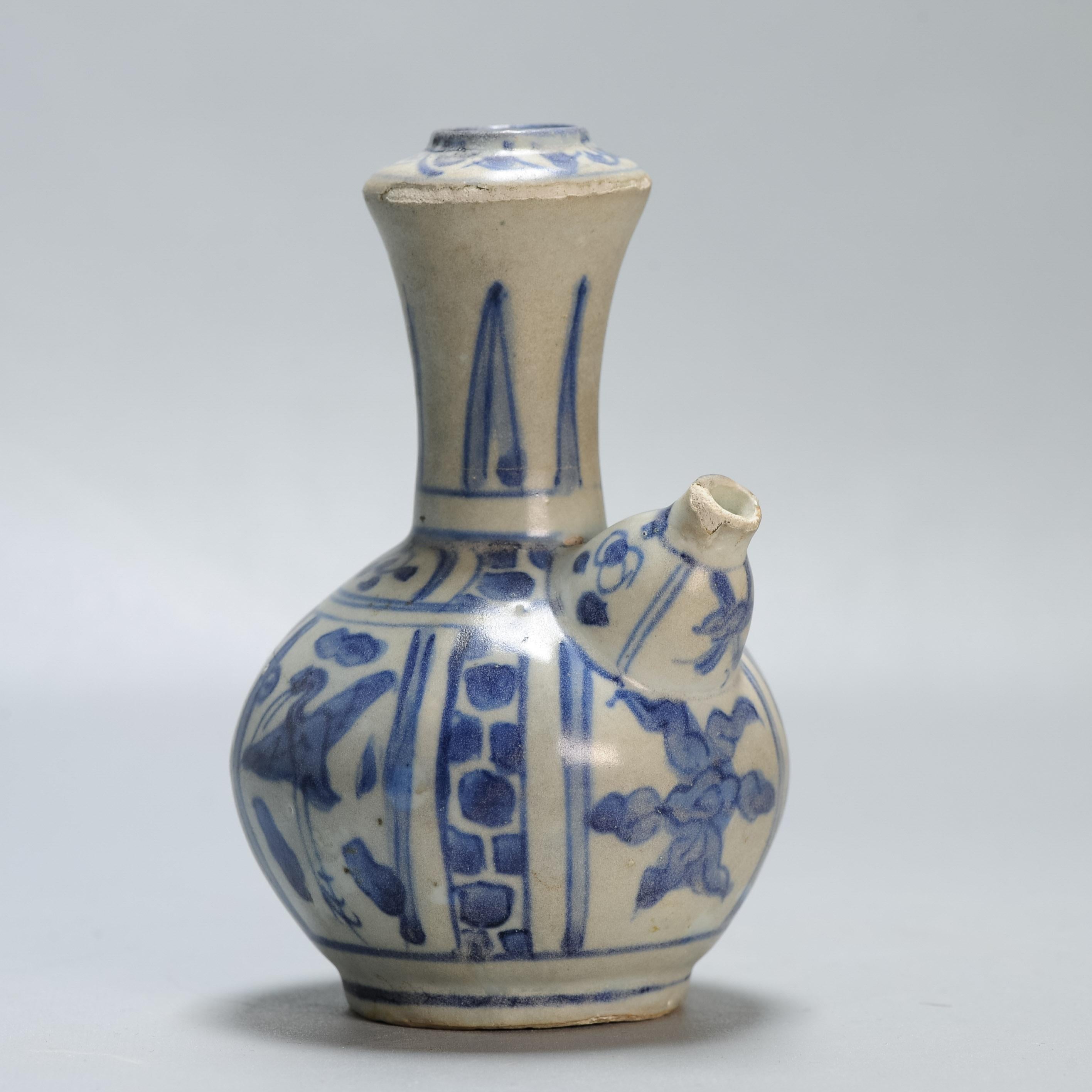 Ming Antique Chinese Porcelain Hatcher Cargo Kraak Ghendi porcelain Flying Cranes