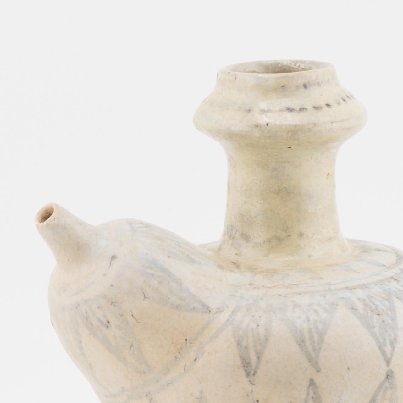 Porte-chapeaux Cargo Kraak Ghendi en porcelaine chinoise ancienne de Chine du Sud en vente 3