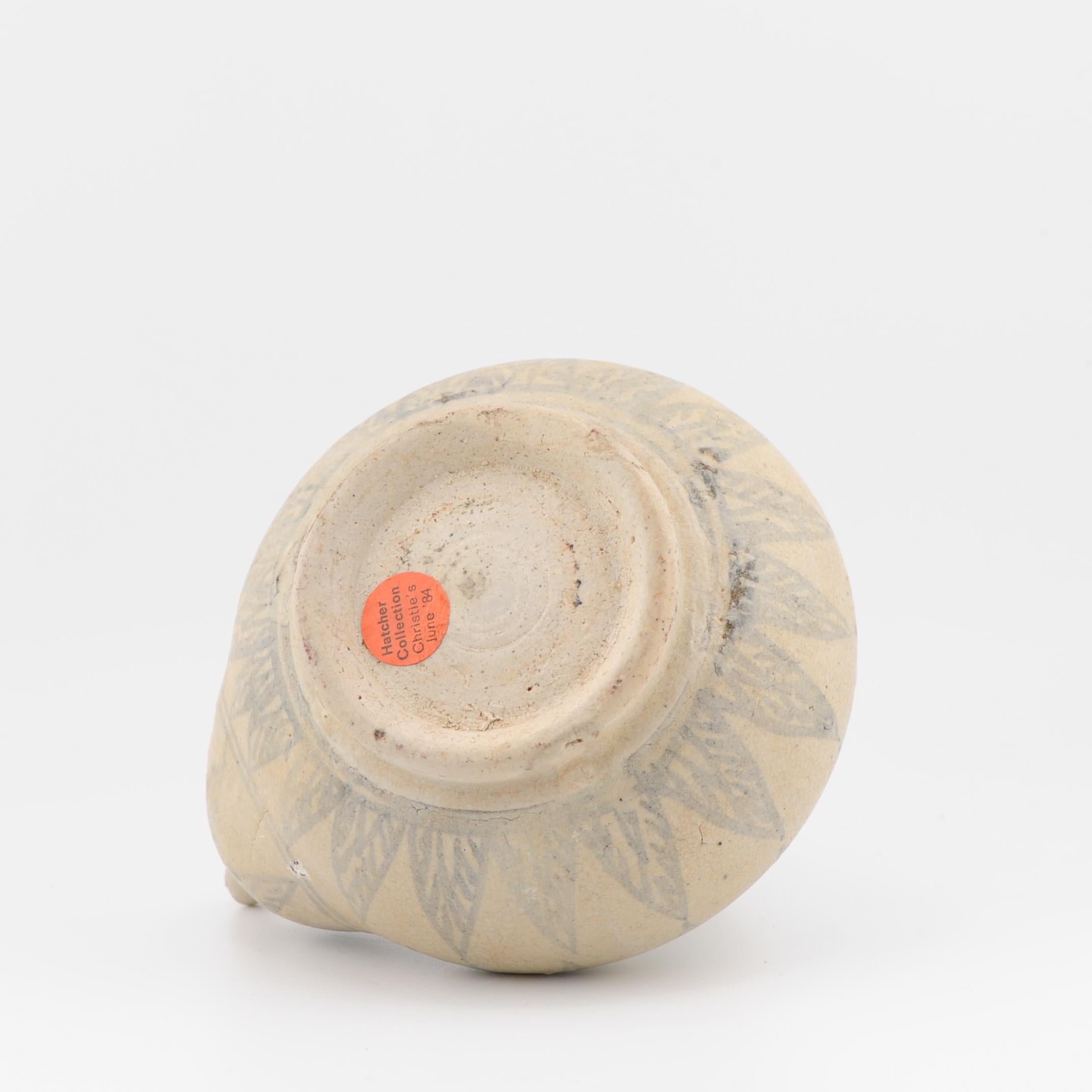 Porte-chapeaux Cargo Kraak Ghendi en porcelaine chinoise ancienne de Chine du Sud en vente 1