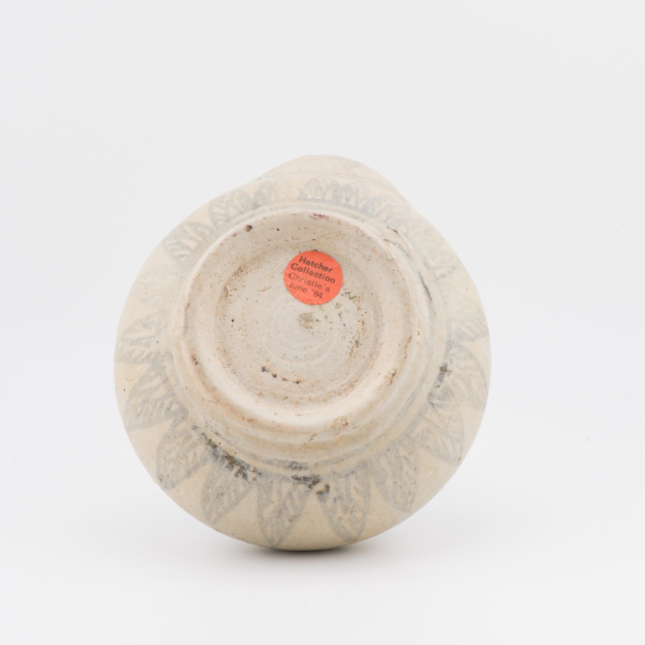 Porte-chapeaux Cargo Kraak Ghendi en porcelaine chinoise ancienne de Chine du Sud en vente 2