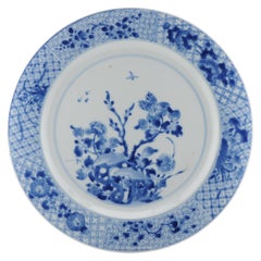 Antique Chinese Porcelain Kangxi Period Plate Dish Flowers, China