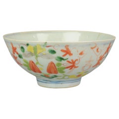 Antiker chinesischer Porzellan- Küchen- Ch'ing Qing-Teller aus Südostasien, 19. Jahrhundert
