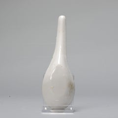 Antigua Cuchara de Porcelana China Rosa Mandarina Cantón, China, Siglo XIX