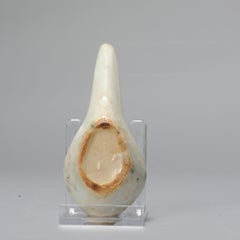Antique Chinese Porcelain Mandarin Rose Spoon Canton, China, 19th Century