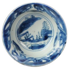 Antique Chinese Porcelain Ming Wanli China Klapmuts, 16-17th Century