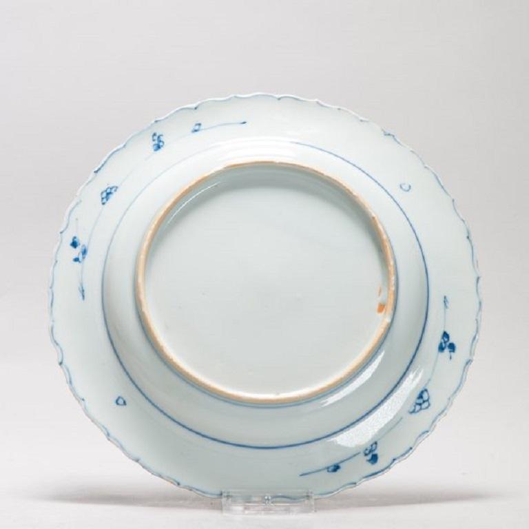 A very nicely decorated top level potting and top quality painted plate

Wanli  period, ca 1580-1600
The scene possibly shows flowers

Additional information:
Material: Porcelain & Pottery
Region of Origin: China
Period: 16th century, 17th