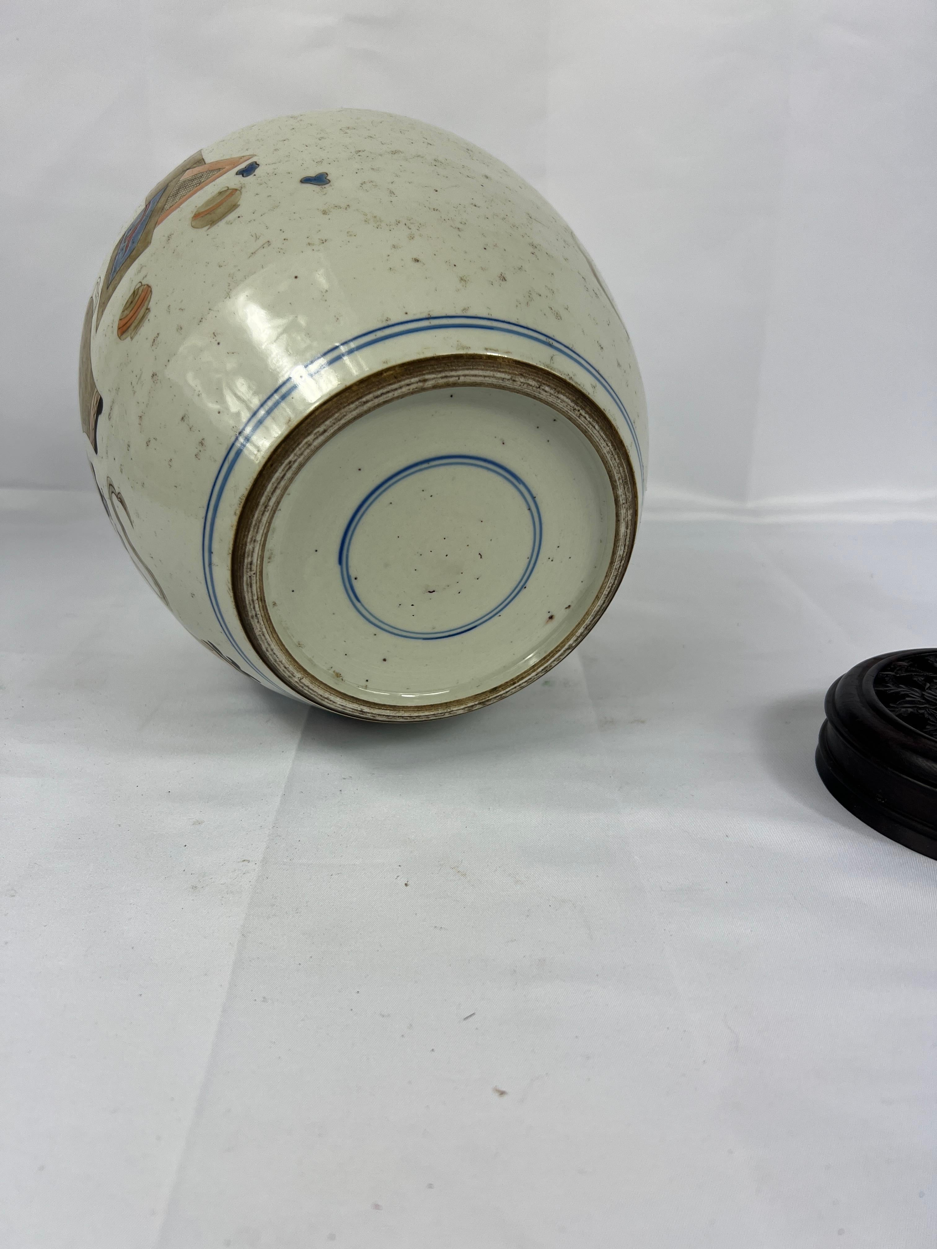 Antikes chinesisches Porzellan „Precious Object“ Emaille-Deko-Gefäß aus Porzellan im Angebot 1