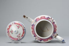 Antique Chinese Porcelain Tea Set Teapot China Chine de Commande Qianlong Period