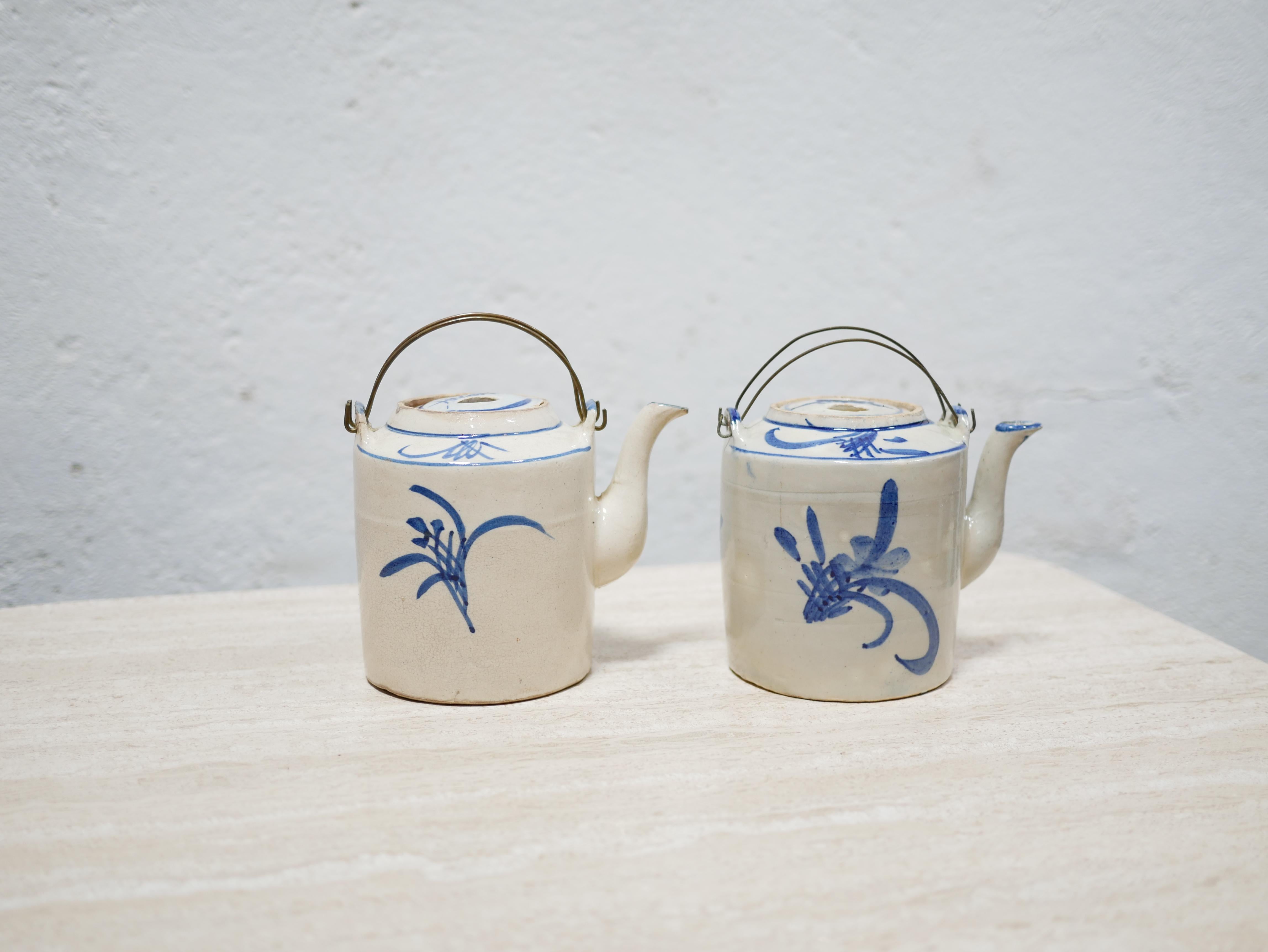 Tetera antigua de porcelana china en venta 2