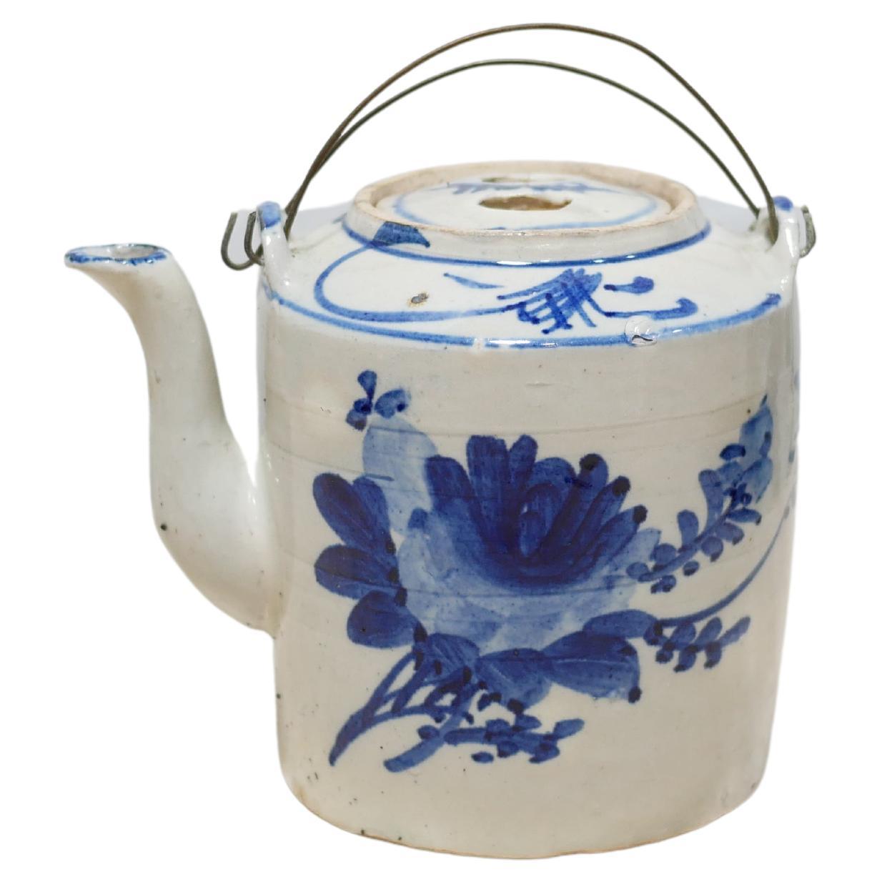 Antique Chinese Porcelain Teapot