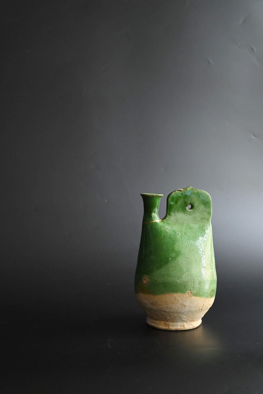 Antico vaso cinese in ceramica smaltata verde/[Dinastia Liao]/10° secolo in vendita 11