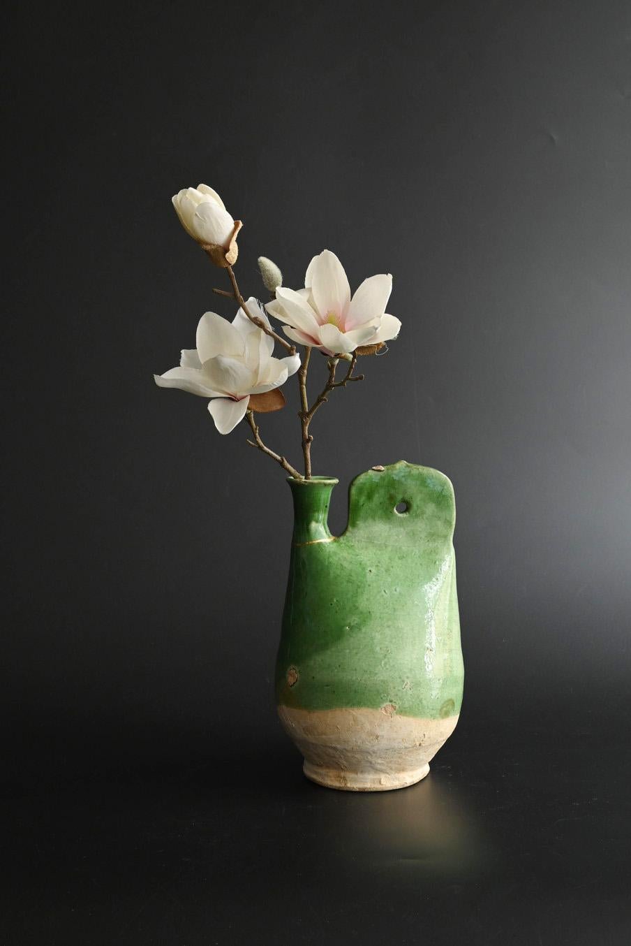 Altro Antico vaso cinese in ceramica smaltata verde/[Dinastia Liao]/10° secolo in vendita