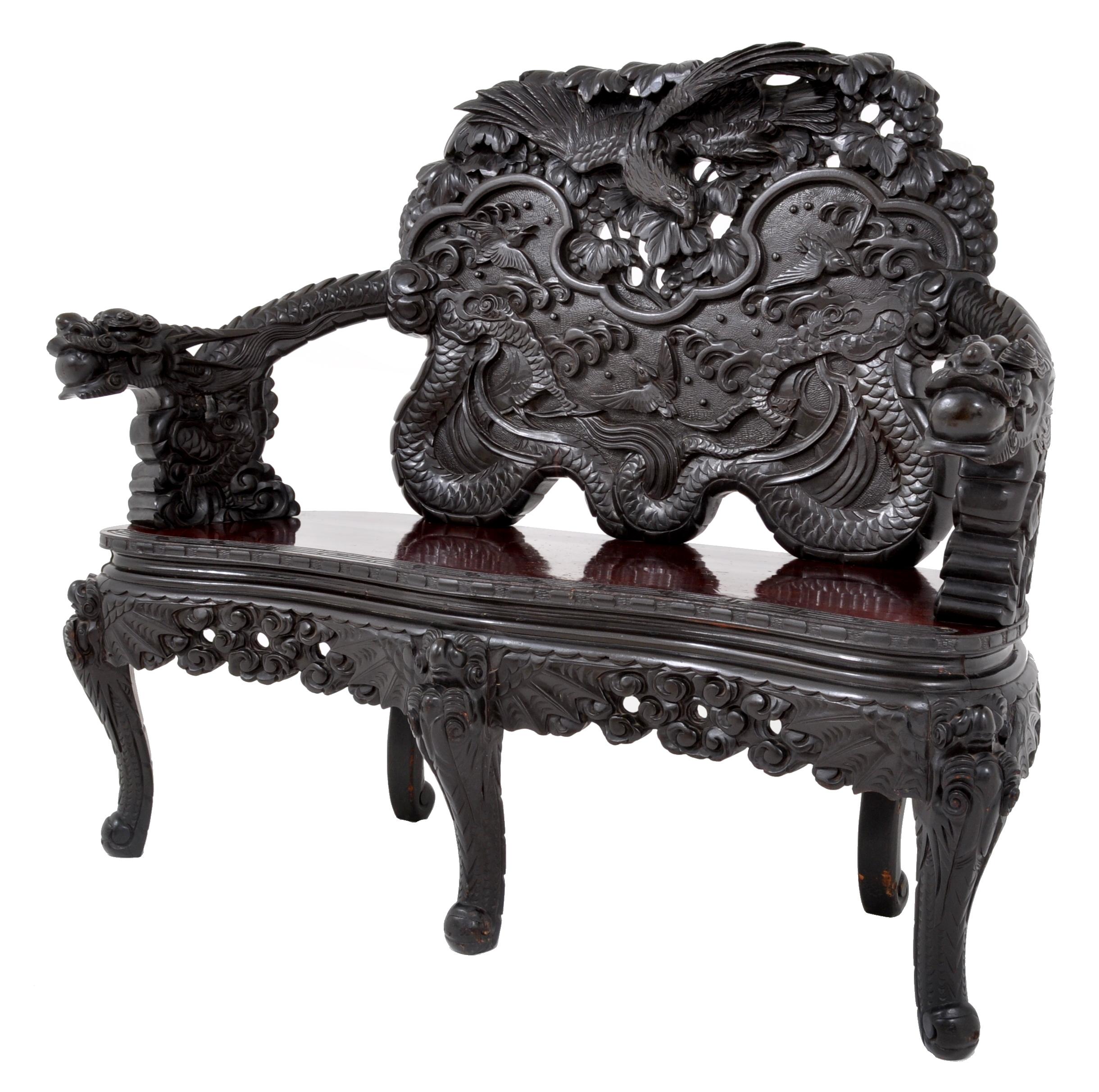 dragon bench for sale