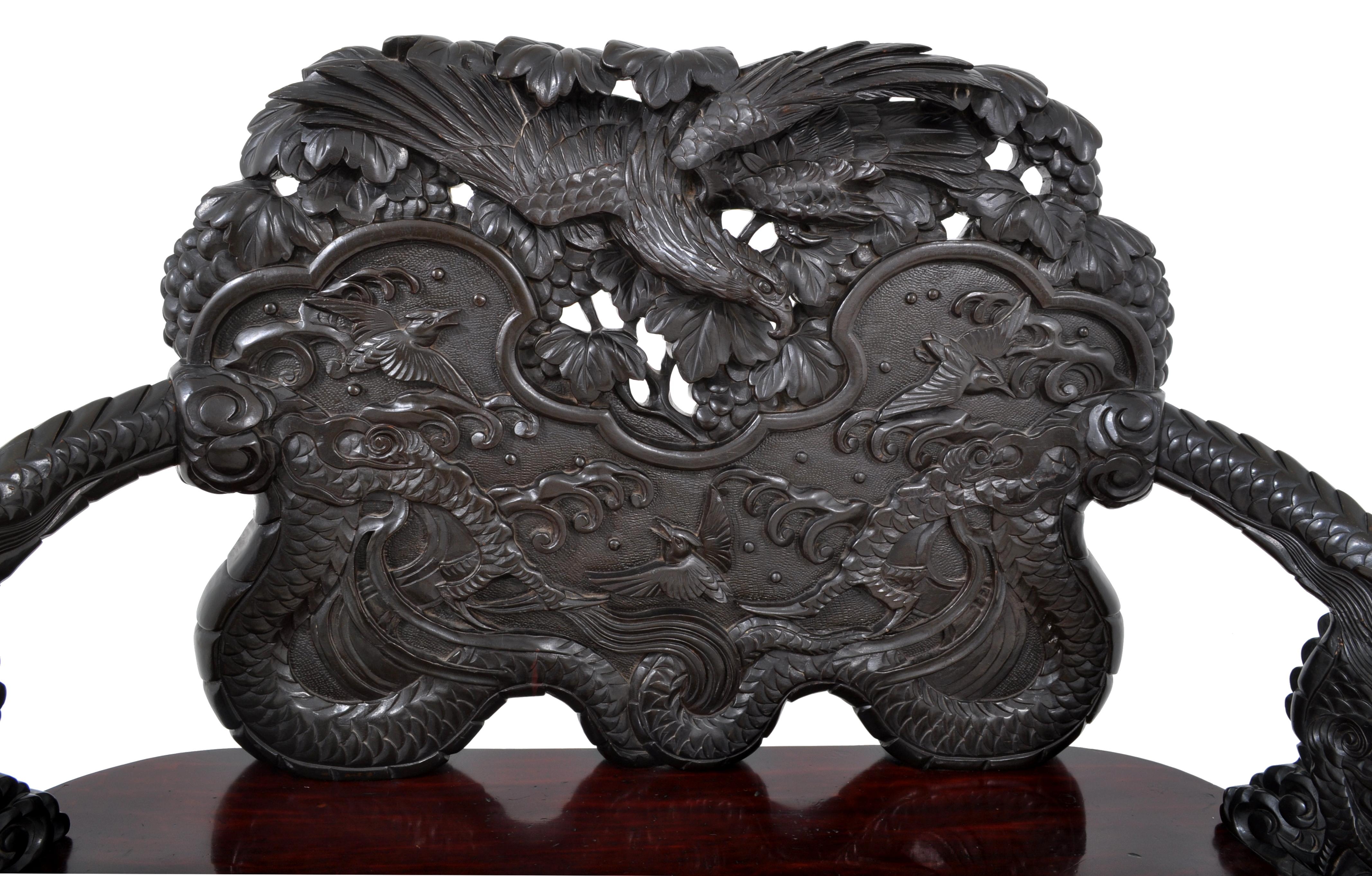 chinese dragon furniture