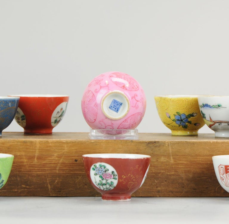 qing dynasty tea set