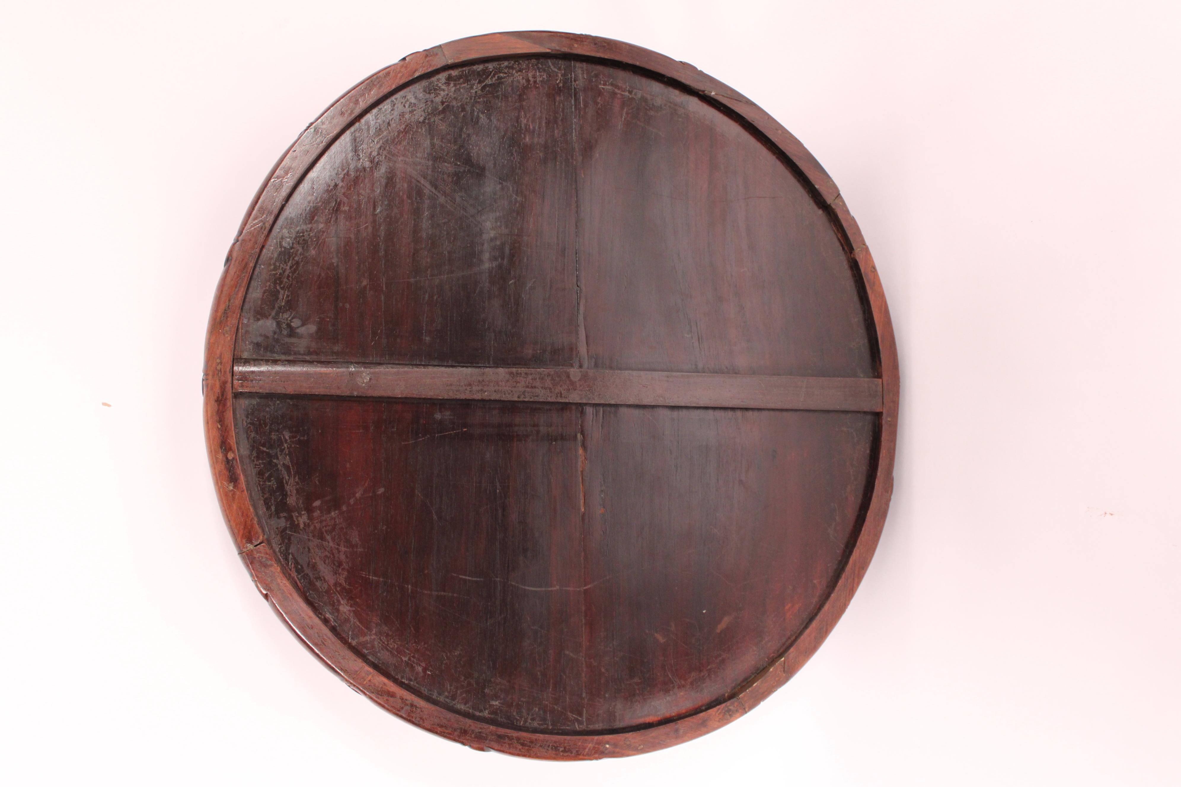 Table d'appoint chinoise ancienne en bois de rose en vente 7
