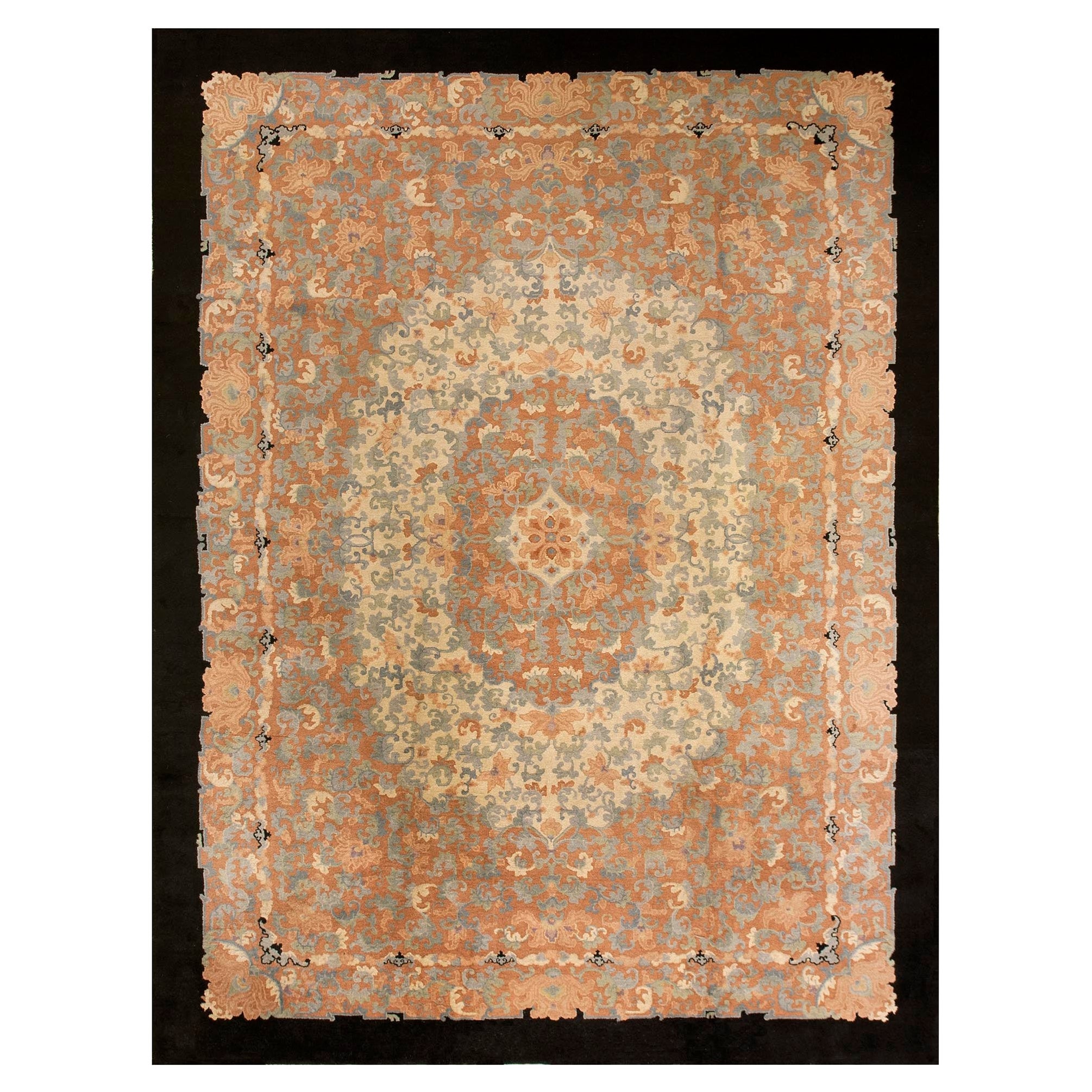 Tapis chinois ancien de 10' 1'' x 13' 9''