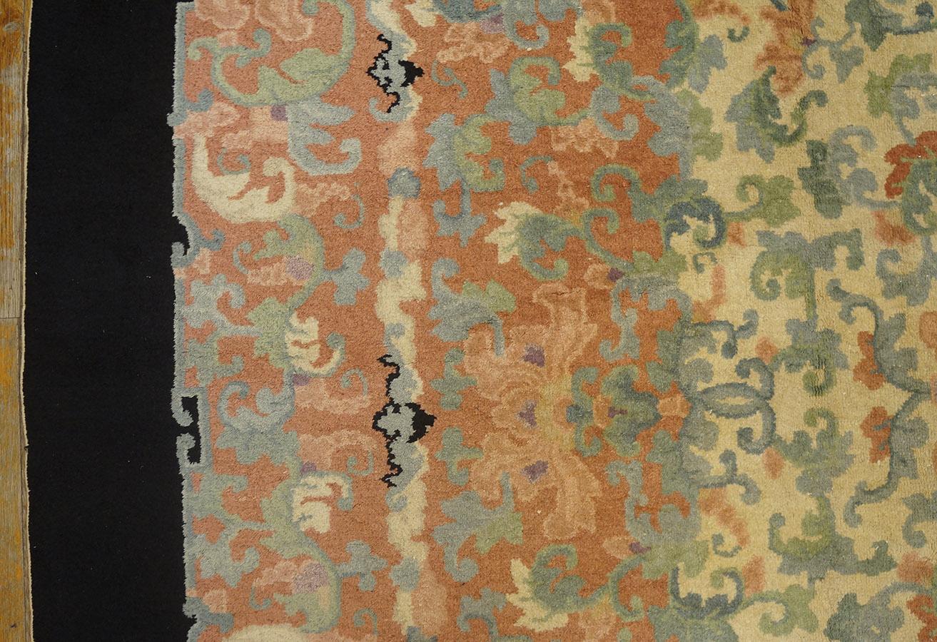 Antique Chinese Rug 10' 1'' x 13' 9'' For Sale 3
