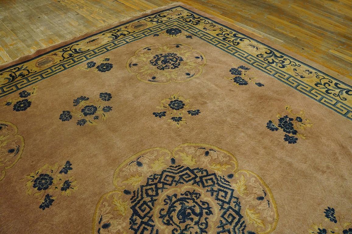 Early 20th Century Chinese Carpet ( 10'10