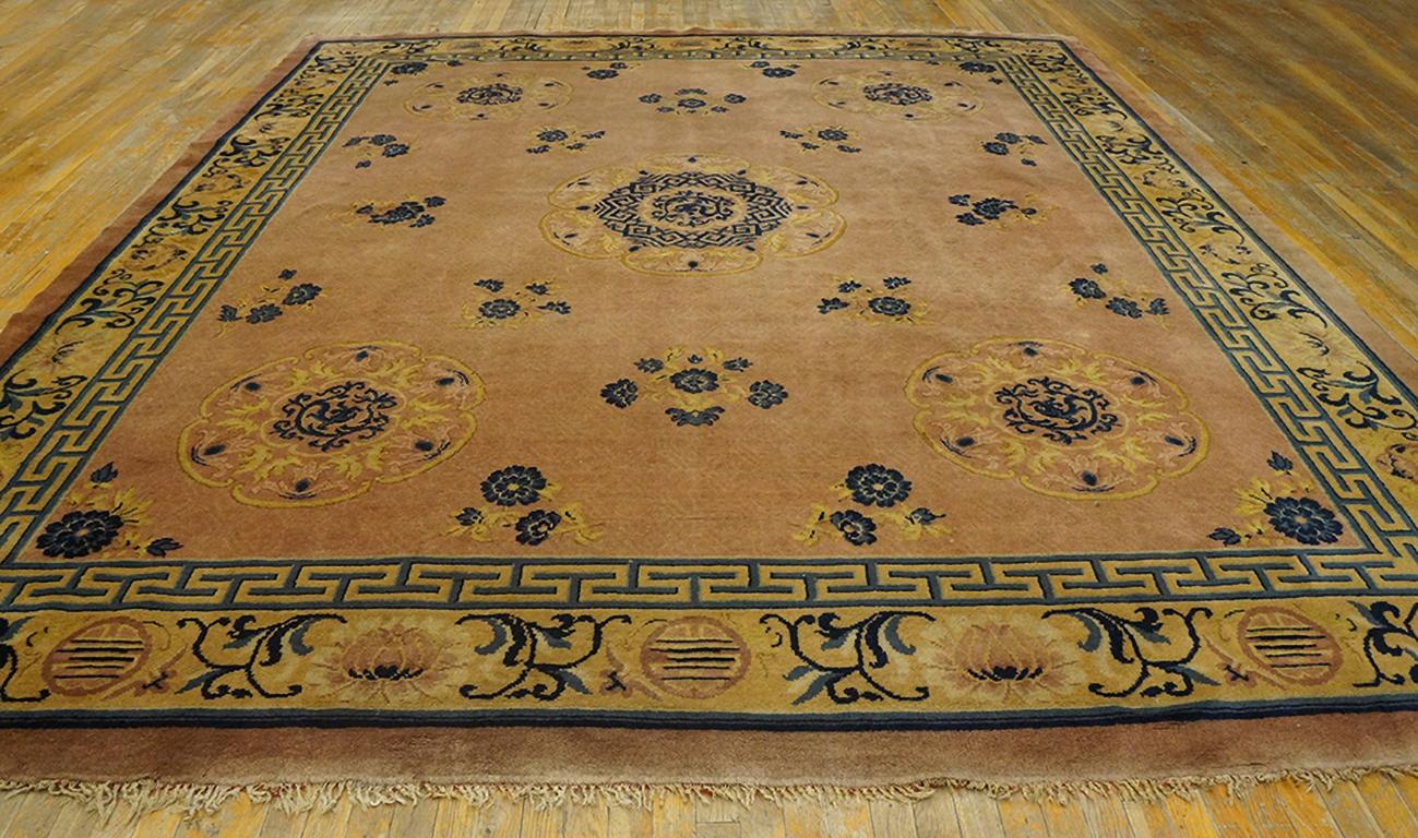 Early 20th Century Chinese Carpet ( 10'10