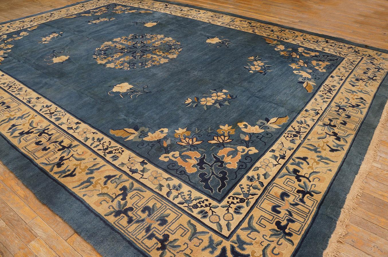 Noué à la main Tapis chinois d'antiquités en vente