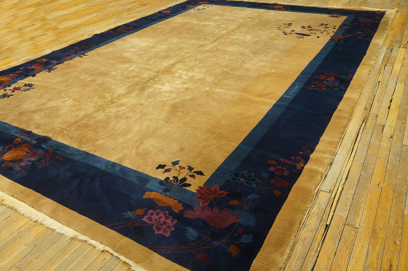 Tapis Art Déco chinois des années 1920 (34 x 495 cm) en vente 7