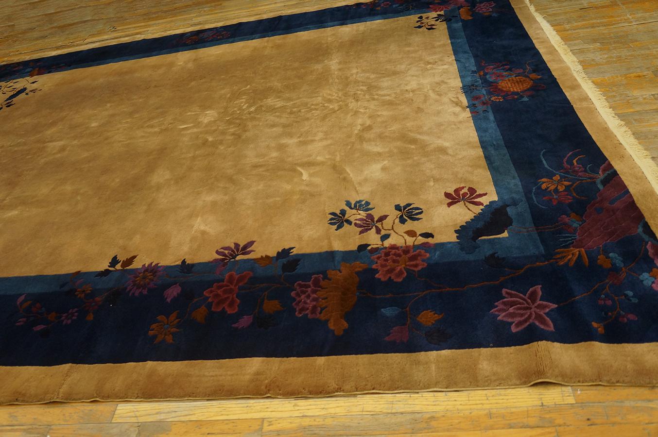 Tapis Art Déco chinois des années 1920 (34 x 495 cm) en vente 1