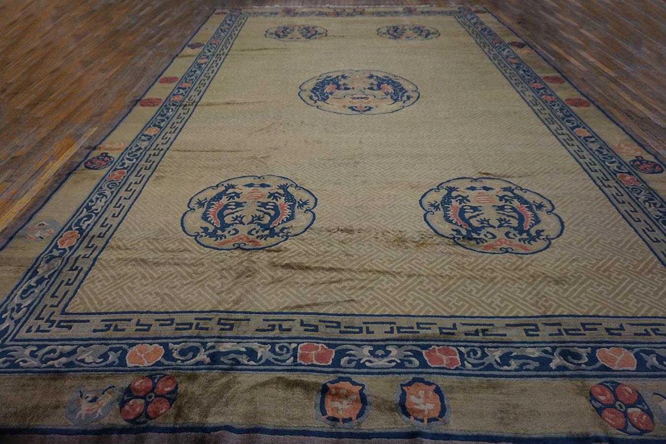 Antique Chinese Rug, Size: 11'x 17' 6