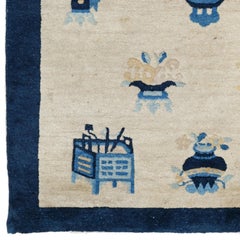 Antique Chinese Rug - 19th Century Chinese Rug, Antique Rug, Chinese Rug