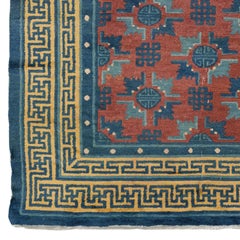 Antique Chinese Rug - 19th Century Chinese Rug, Vintage Rug, Chinese Rug