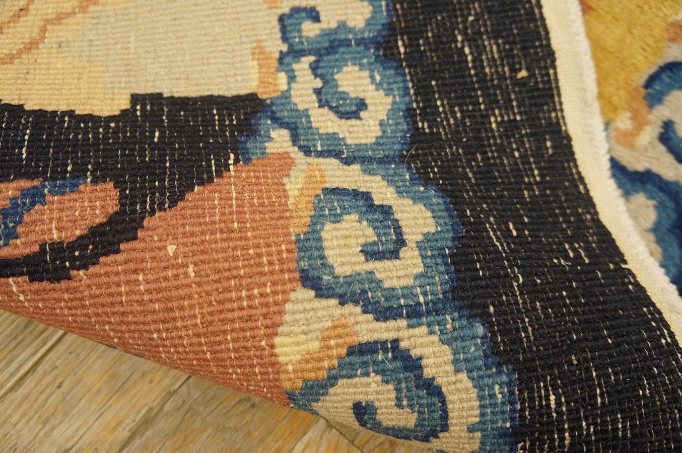 1920s Pictorial Chinese Art Deco Carpet ( 5'6