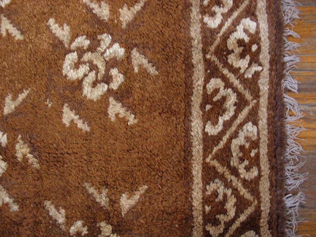 Hand-Knotted Antique Chinese Rug For Sale