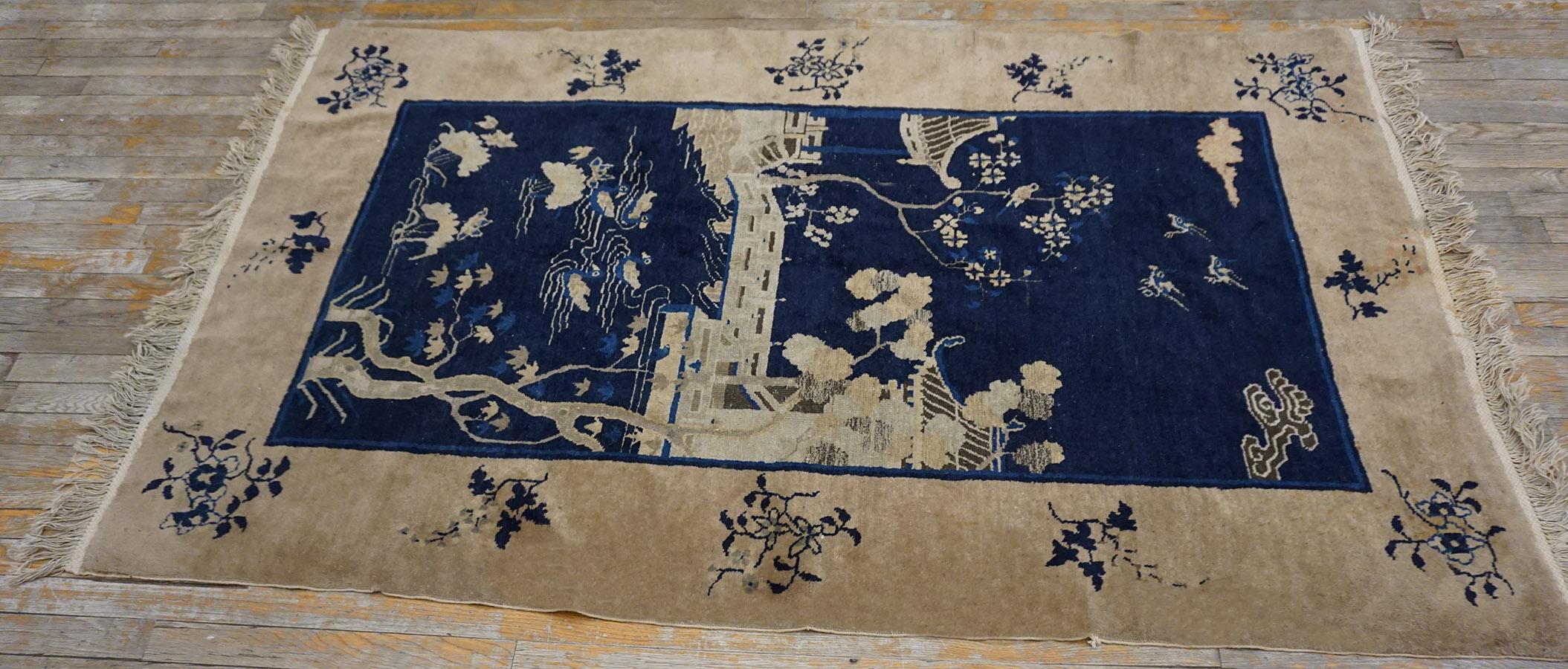 Early 20th Century Chinese Carpet ( 4' x 6'8