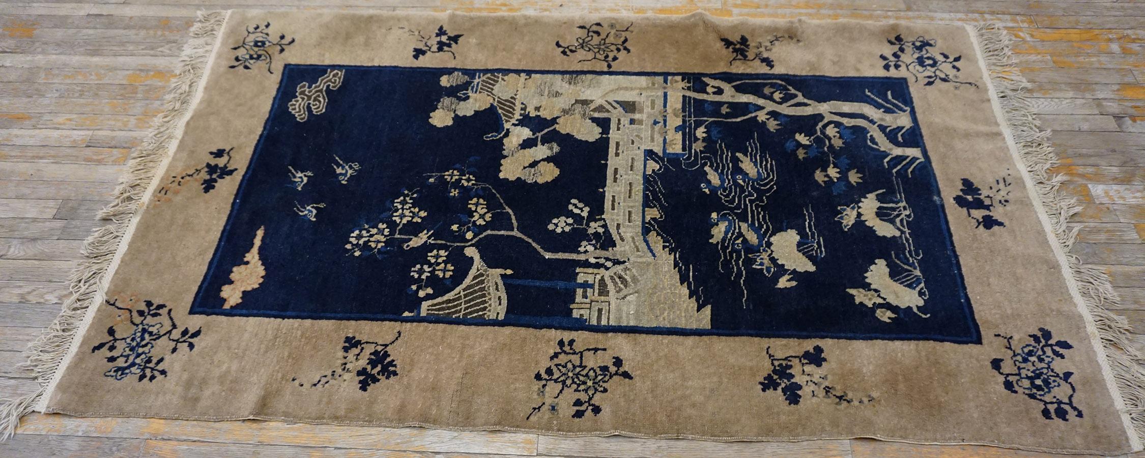 Early 20th Century Chinese Carpet ( 4' x 6'8