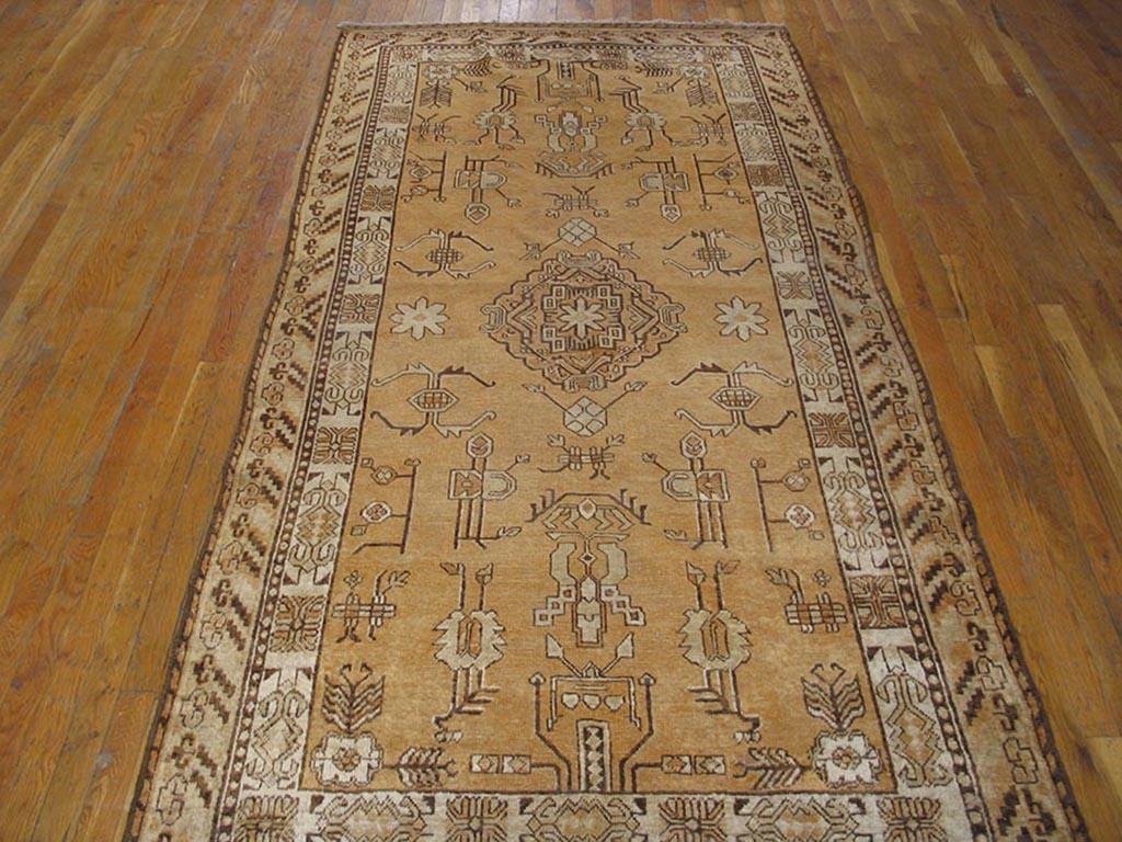 Antique Chinese rug, size: 4'4
