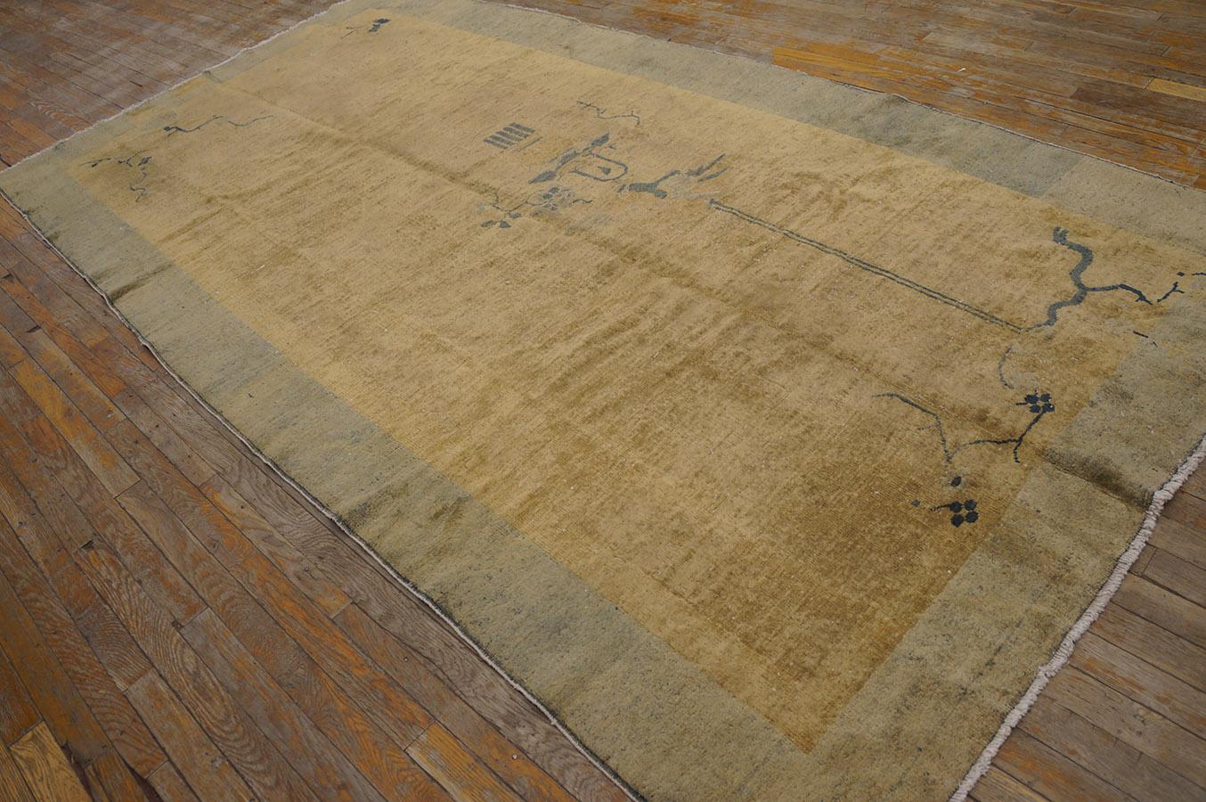 Chinese Art Deco Gallery Carpet ( 5' 2