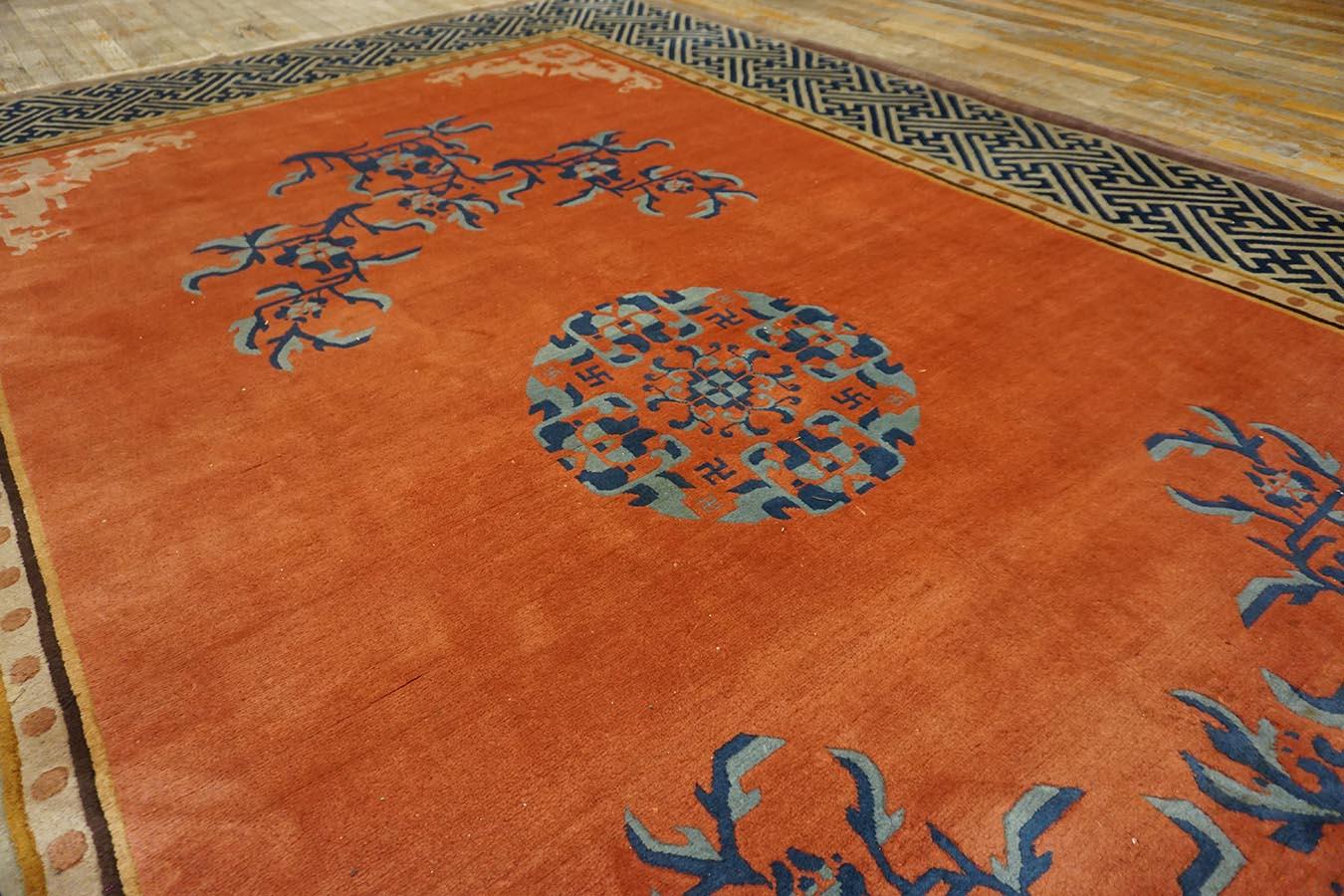 Early 20th Century Chinese Carpet ( 7'7