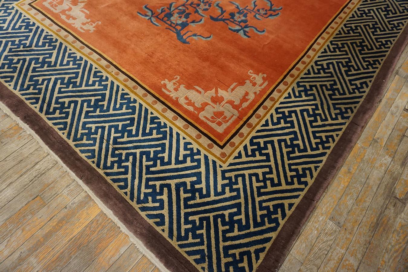 Early 20th Century Chinese Carpet ( 7'7