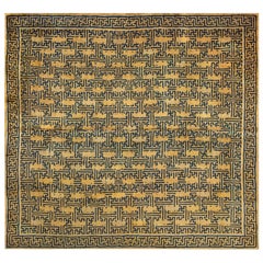 Chinesischer Teppich des frühen 20. Jahrhunderts ( 7'6" x 7'10" - 228 x 238)