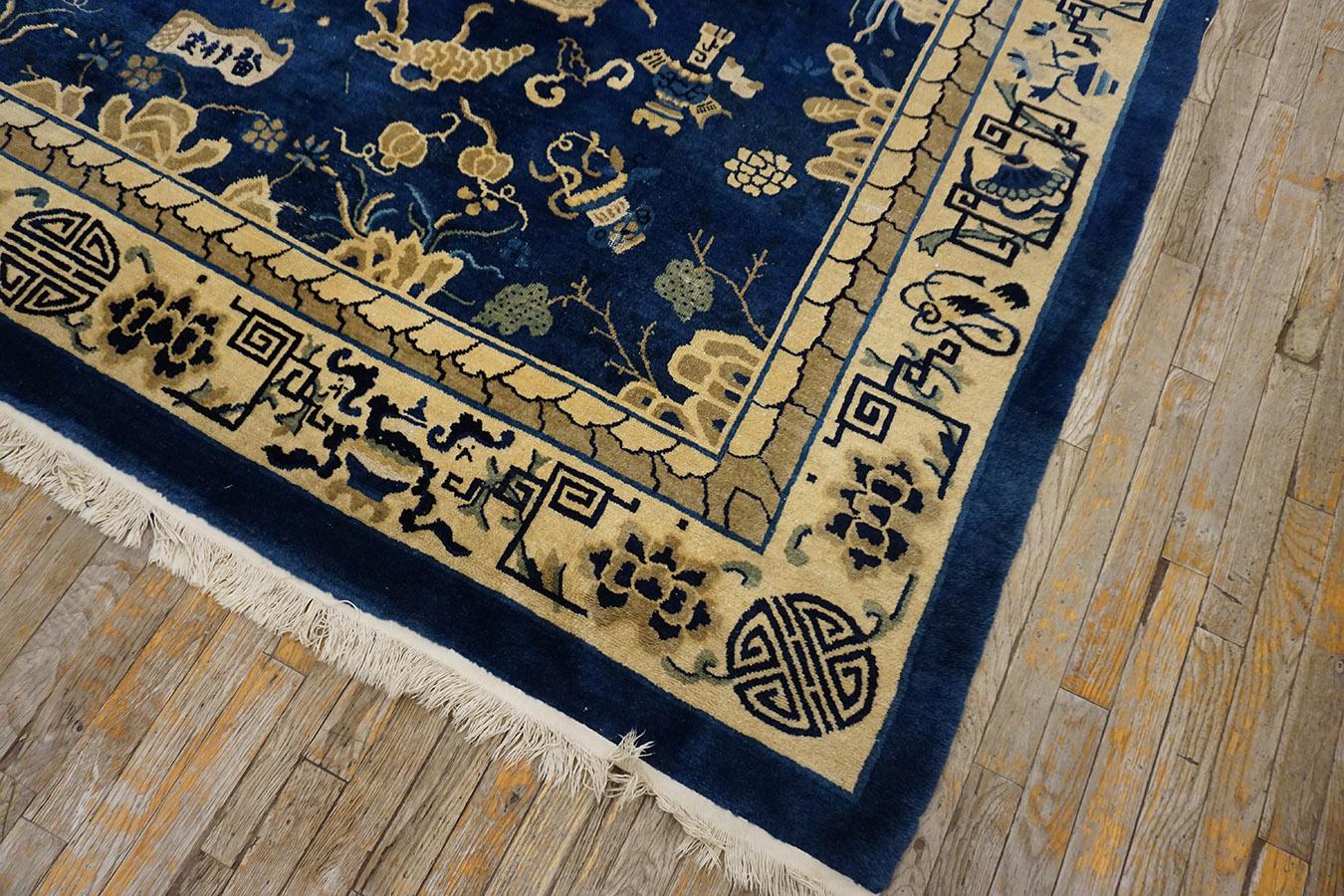 Alfombra china de Pekín de principios del siglo XX ( 8'2'' x 10'4'' - 250 x 315 ) en venta 5
